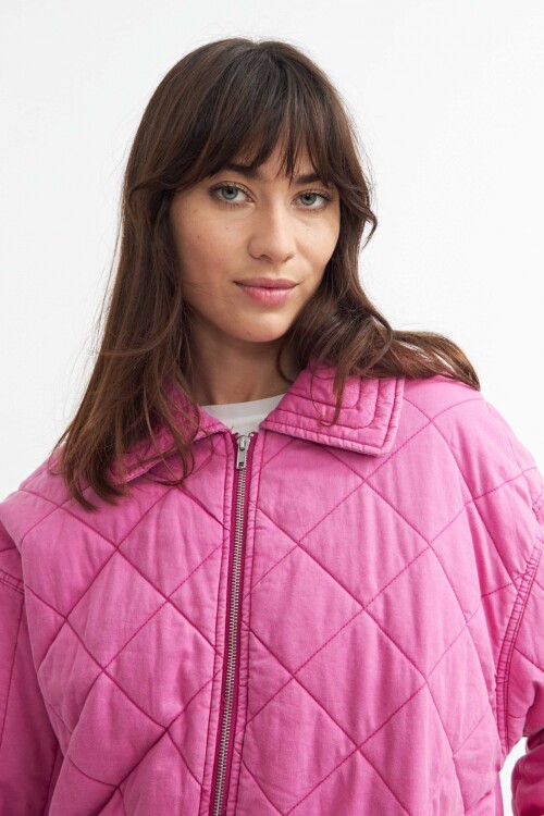 Campera con padding - Mujer ROSA