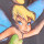 Remera estampa Tinkerbell Gris