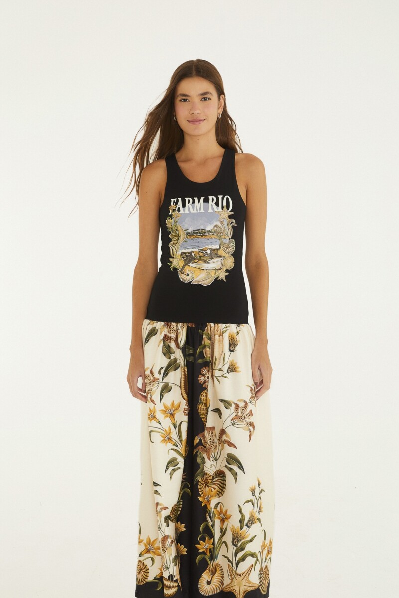 VESTIDO MUSCULOSA Negro