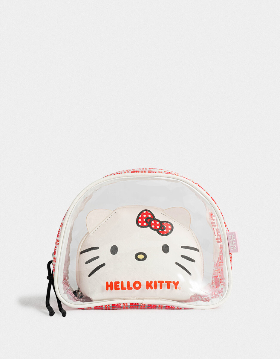 Set De Portacosméticos "hello Kitty" 