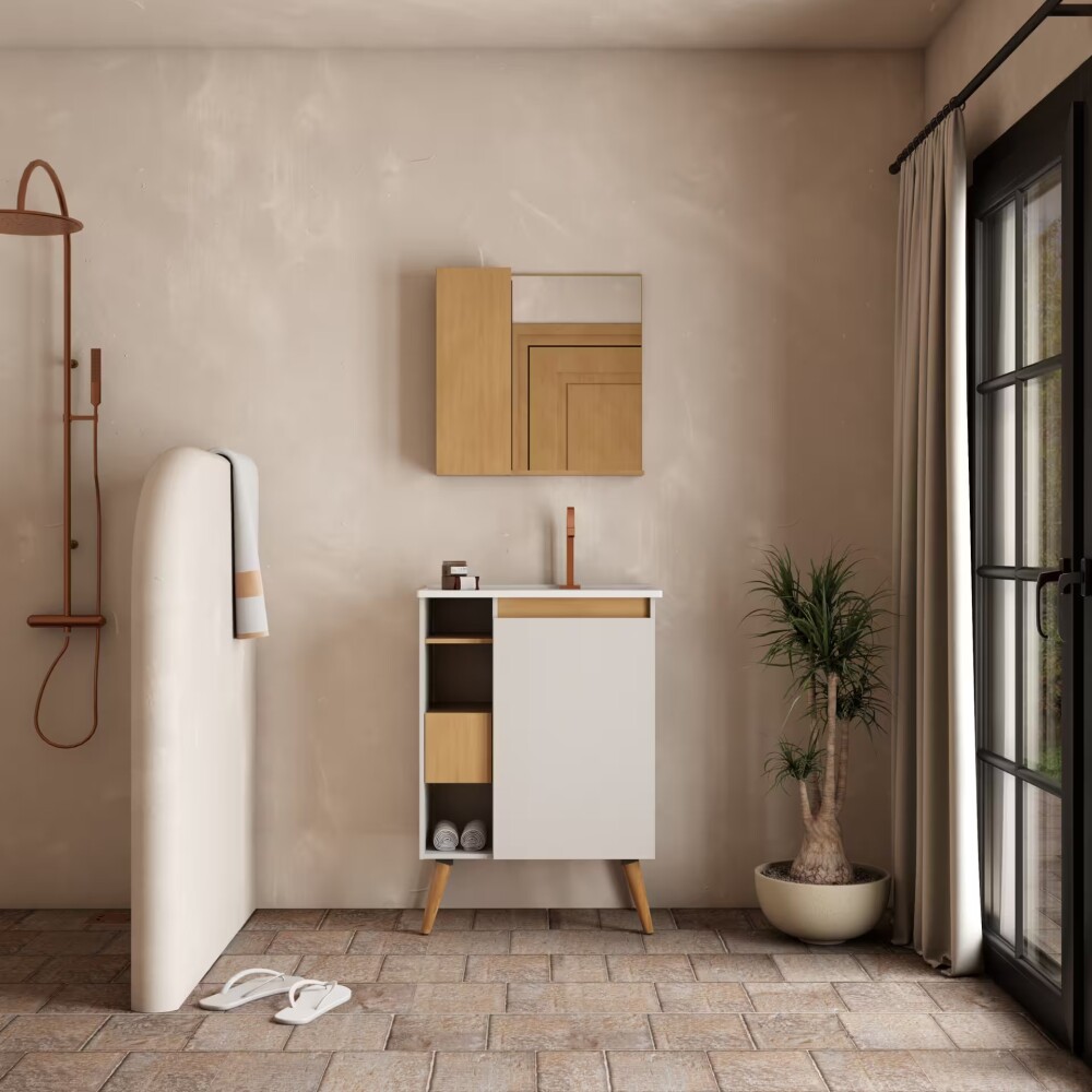 Botiquín en madera 56cm jequiba COZIMAX Botiquín En Madera 56cm Jequiba Cozimax