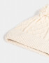 Gorros Infantiles Gorros Tejido Trenzado Crudo - Blanco Crudo