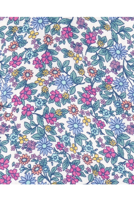Vestido de viscosa Ecovero diseño floral Sin color
