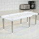 Estante plegable cocina BLANCO