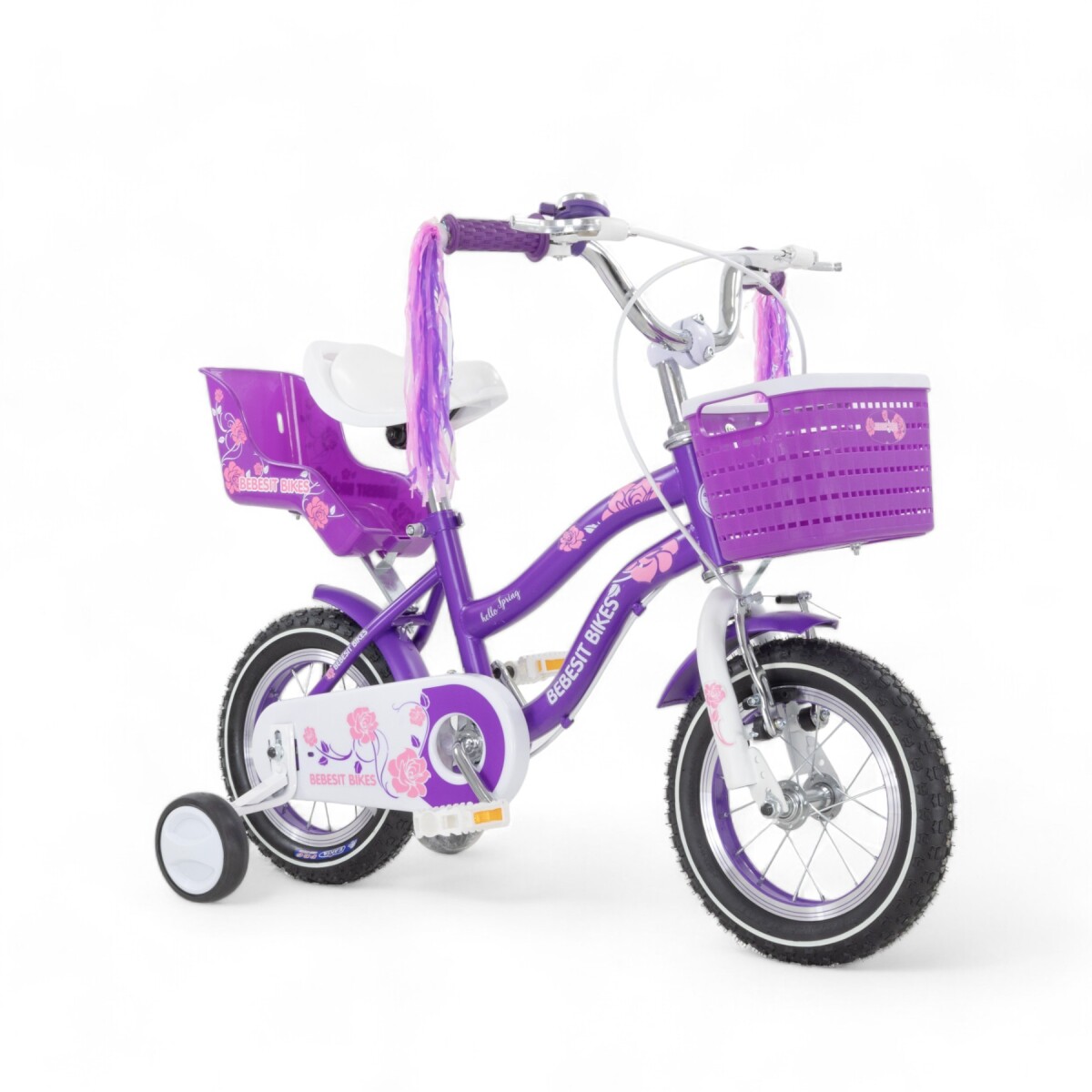 Bicicleta rodado 12 Queen Bebesit -violeta 