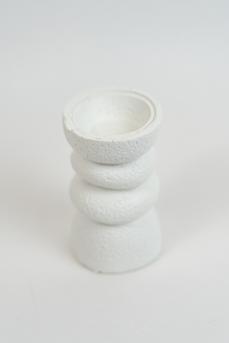 Candelabro Mael - Blanco 