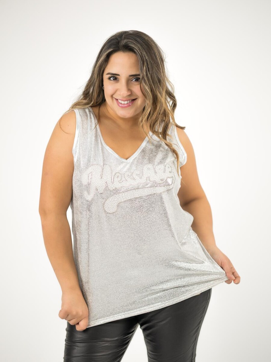 Musculosa plateada Musculosa plateada