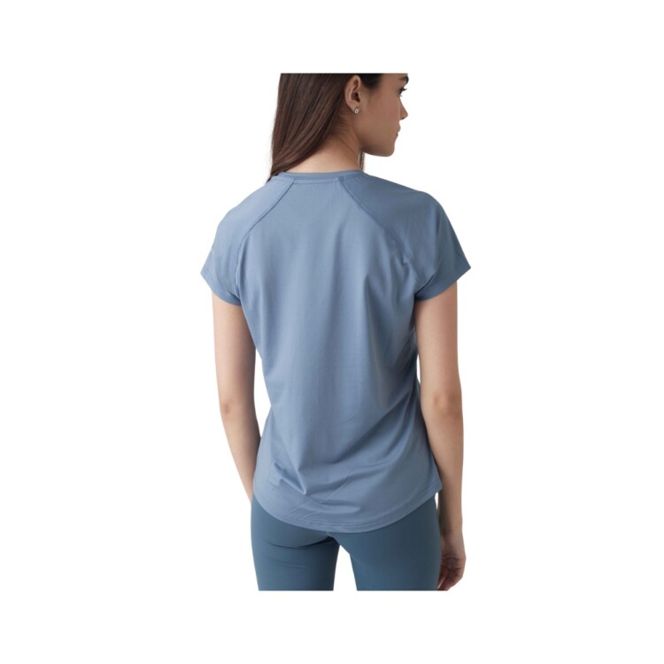 REMERA ATENEA GRIS - AZULADO