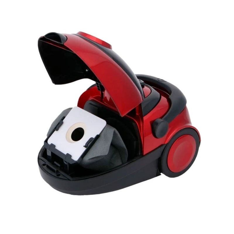 ASPIRADORA PUNKTAL PK8208 1600W CAPACIDAD 2L Rojo