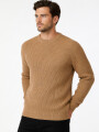 Sweater Dalvik Beige Oscuro