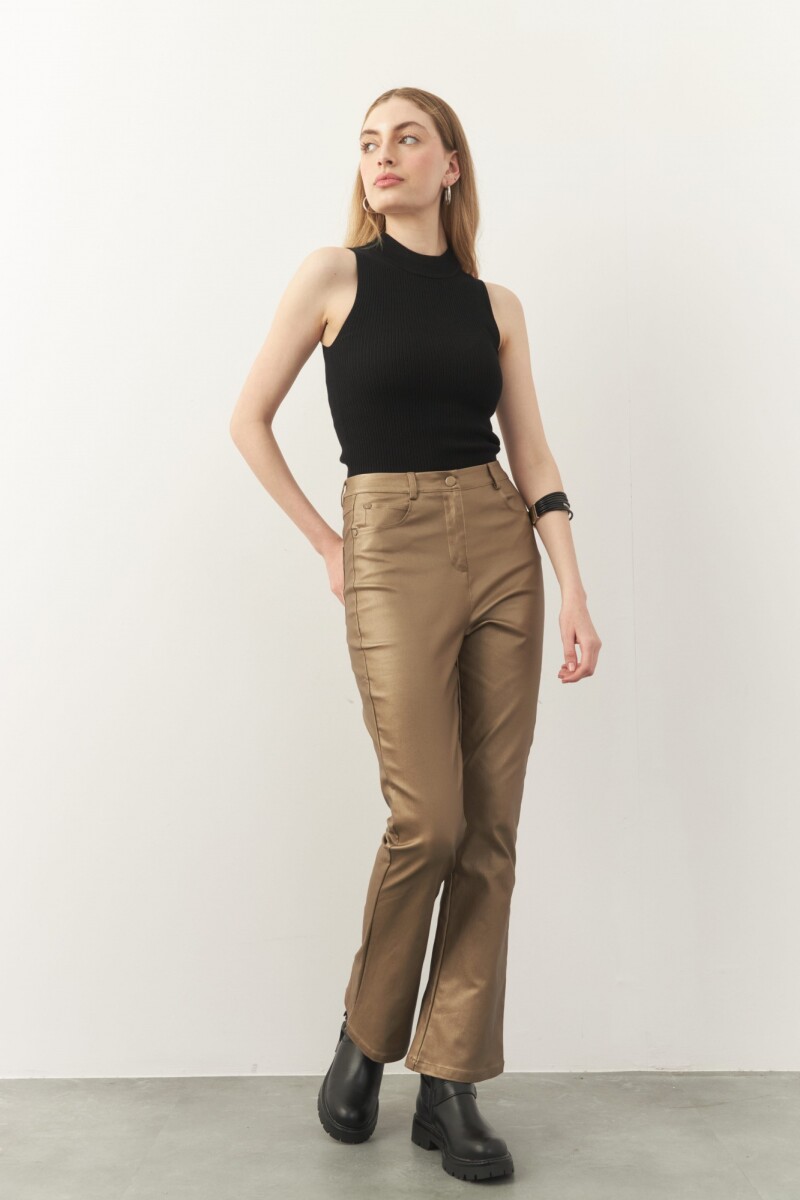 PANTALON DORIAN Dorado