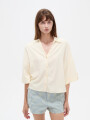 Camisa Tareo Crudo / Natural