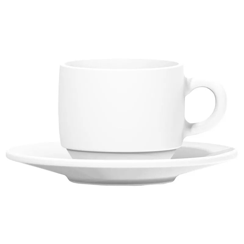 Taza Café C/Platillo Batuque - 90 Ml OPALINE TAZA CAFE C/PLATILLO - 90 ML