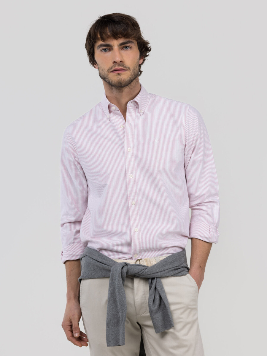 Camisa Oxford Yale - Roja 
