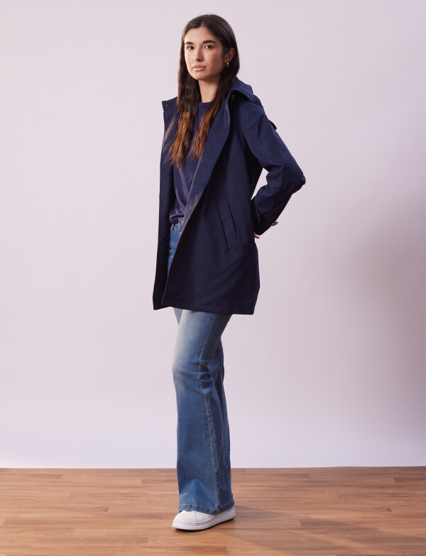 Gabardina Impermeable AZUL