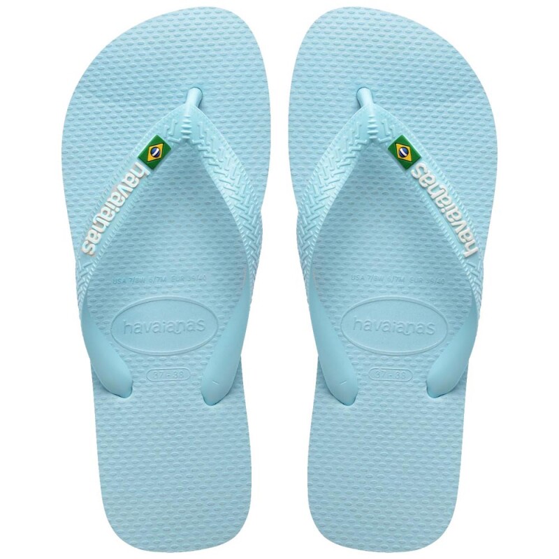 Sandalias Havaianas Brasil Logo Hombre Azul Maceió