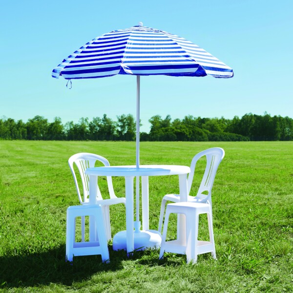 SOMBRILLA DE PLAYA BAGUM SUMMER ESTAMPADO 1.80 METROS MULTICOLOR