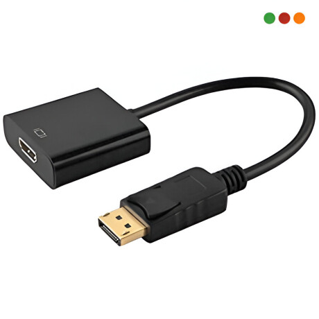 Adaptador DisplayPort M a HDMI H | 15 cm | Anbyte Adaptador Displayport M A Hdmi H | 15 Cm | Anbyte