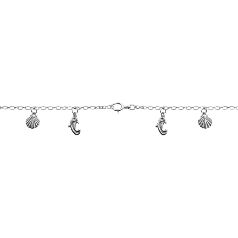 Pulsera cartier - dijes varios - Plata 925 - sin piedra - PU3866 sinpiedra
