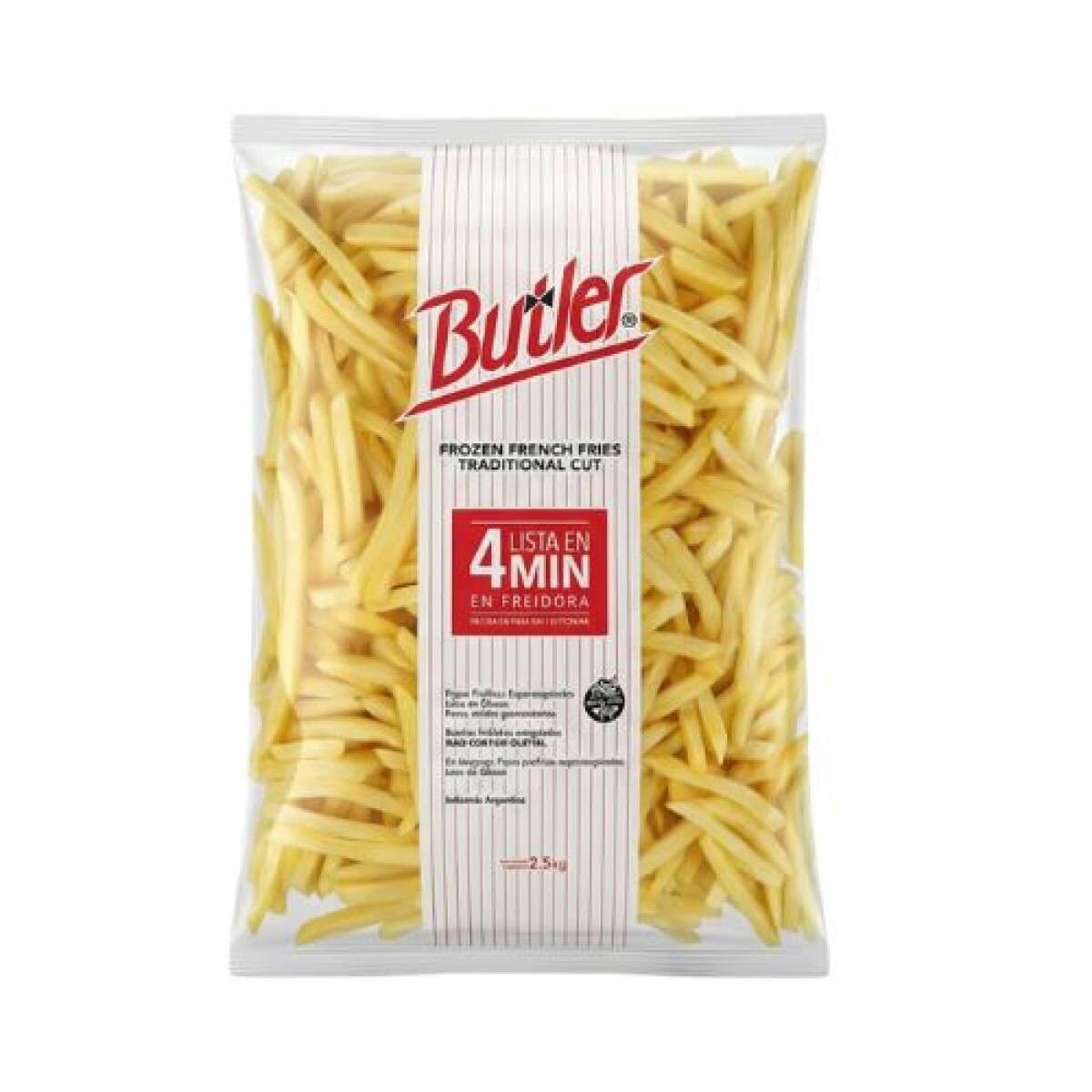 Papas Fritas Corte fino Butler - 2,25 kg 