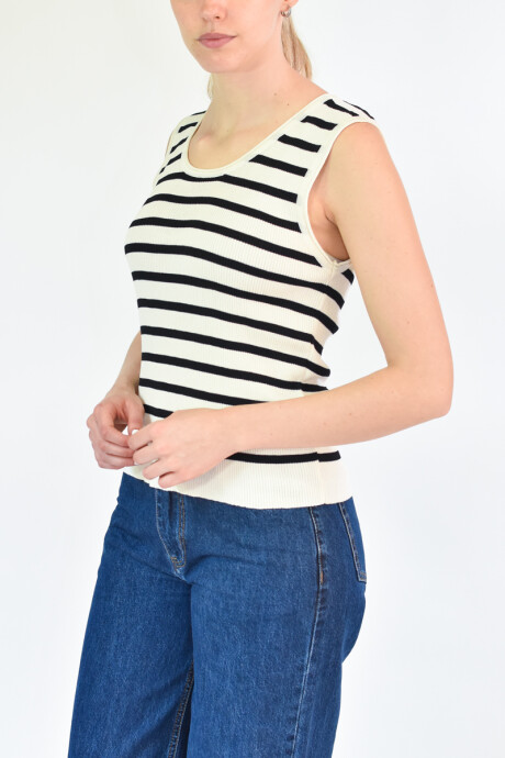 Musculosa Sofía Blanco