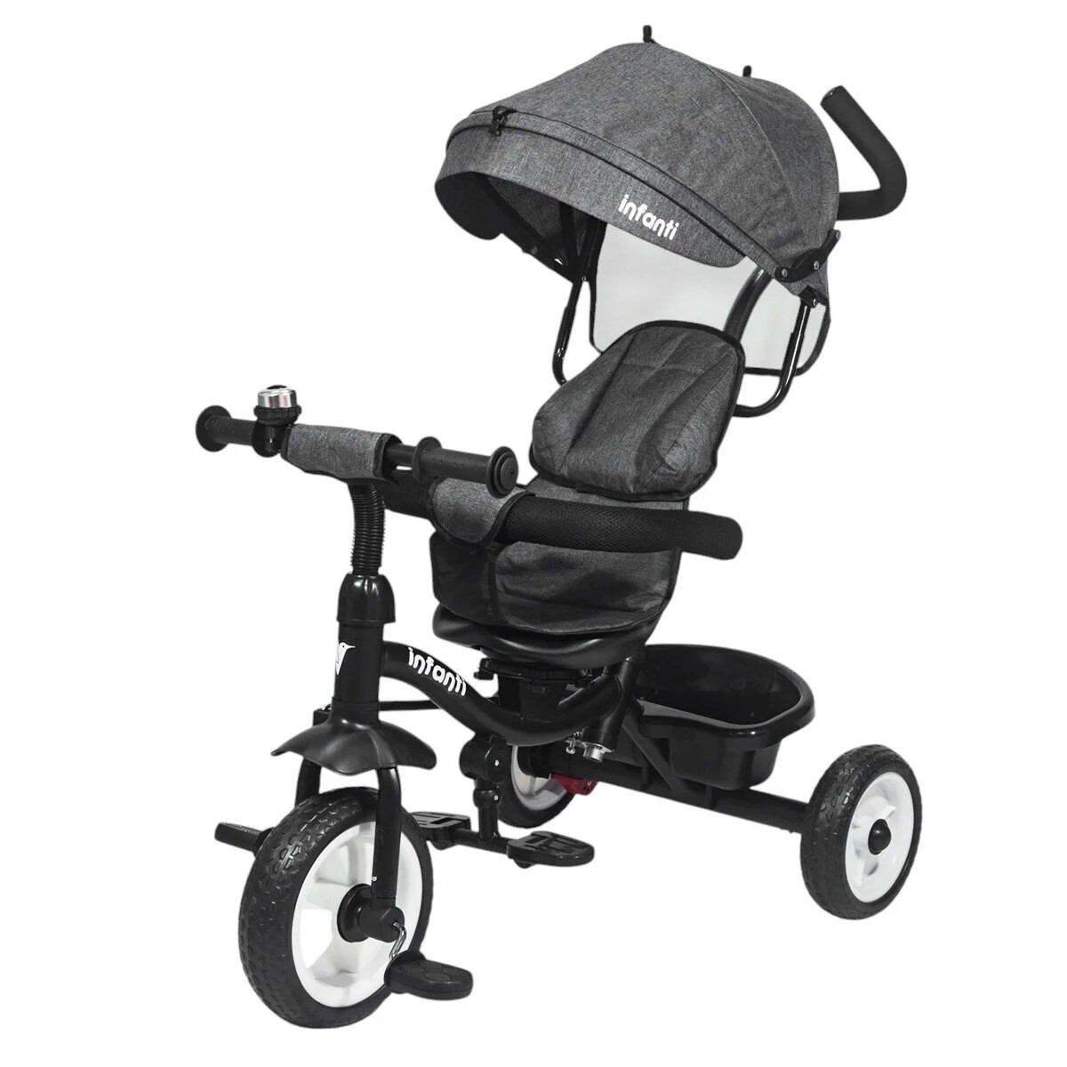 Triciclo de Lujo 360 Infanti BT-001DE 3 Ruedas - NEGRO 