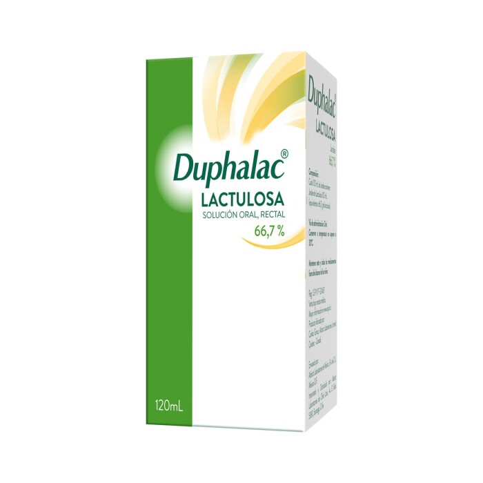 DUPHALAC SOL. ORAL / RECTAL FR. X 120 ML única
