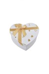 Caja Rigida Corazon 21 cm BLANCO