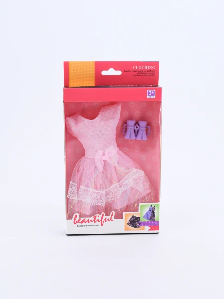 VESTIDO MUÑECA ROSADO