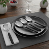Piemonte Set 3 Cucharas Negro 20320/5 Piemonte Set 3 Cucharas Negro 20320/5