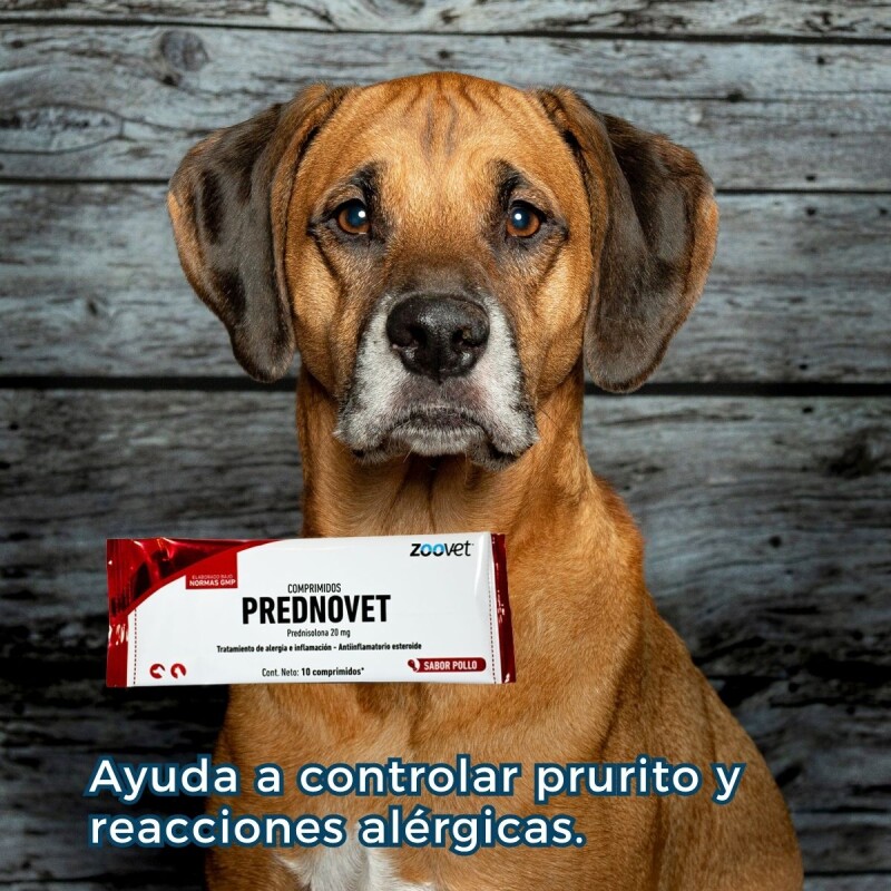 PREDNOVET 20 MG X 10 COMPRIMIDOS SABOR POLLO PREDNOVET 20 MG X 10 COMPRIMIDOS SABOR POLLO