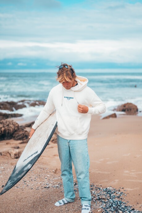 Hoodie Self Care / Azul U