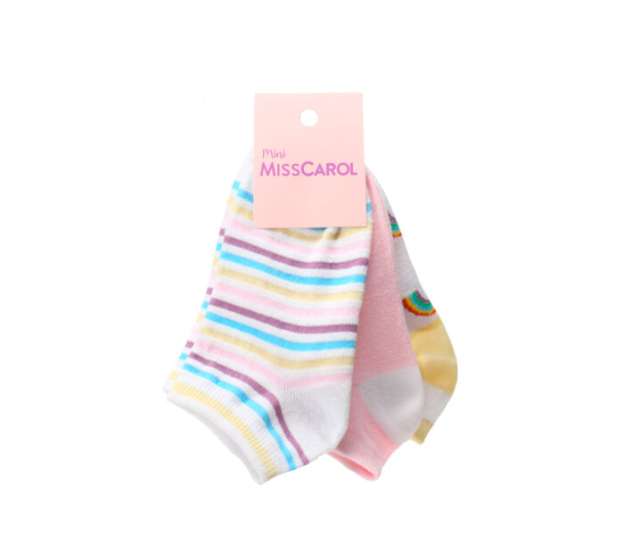 Medias MINI Miss Carol Pack X3 Multicolor