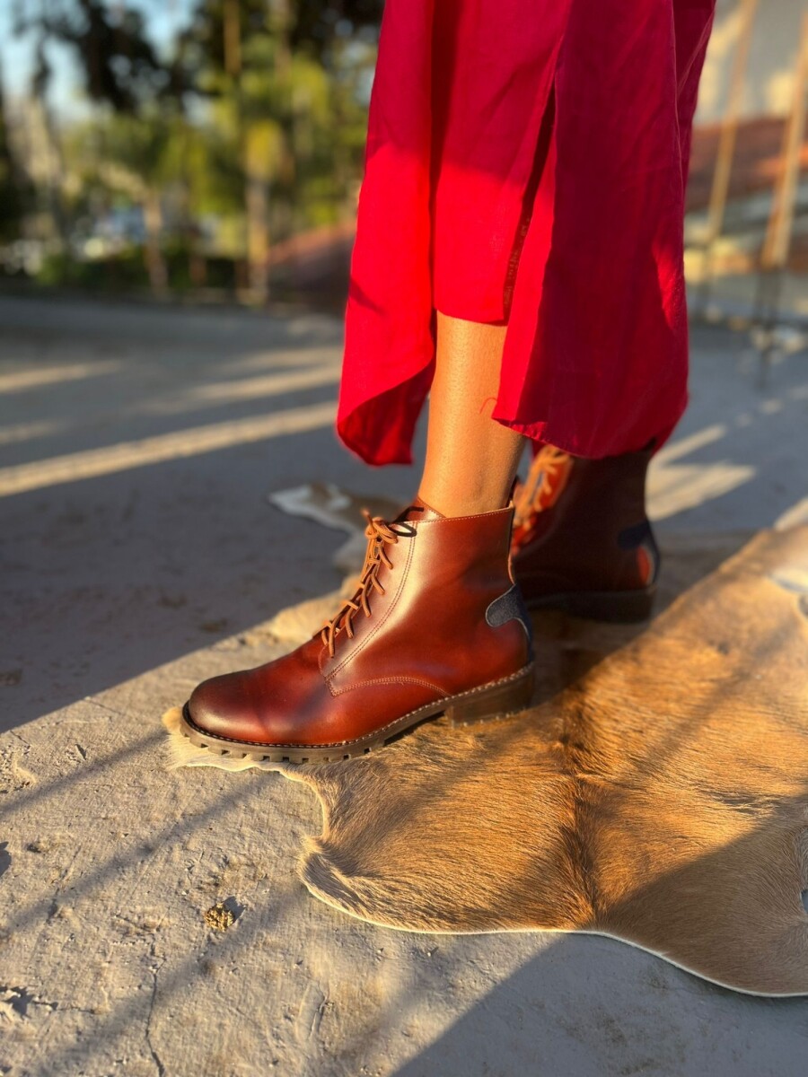 Saddle Boots - Marrón 