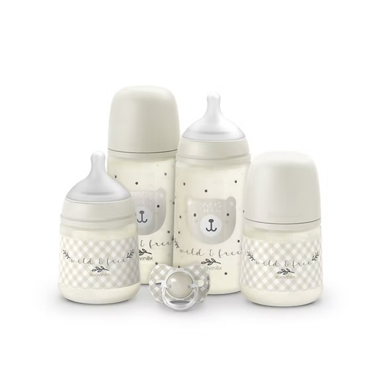 Set de regalo SUAVINEX - Prints - beige 