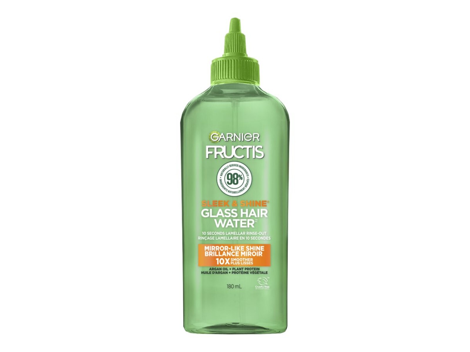 Tratamiento Capilar Garnier Fructis Sleek & Shine Glass Water 180ml 