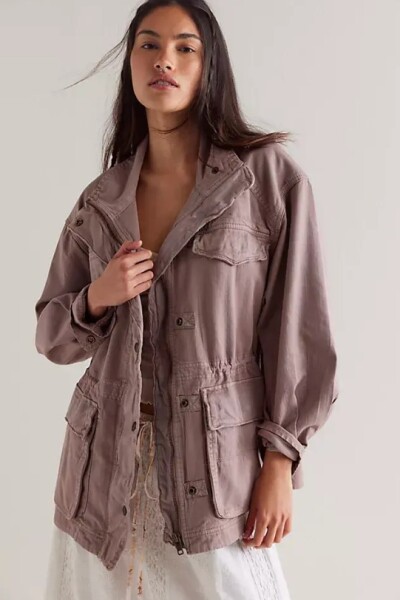 CHAQUETA UTILITY ARYA Violeta