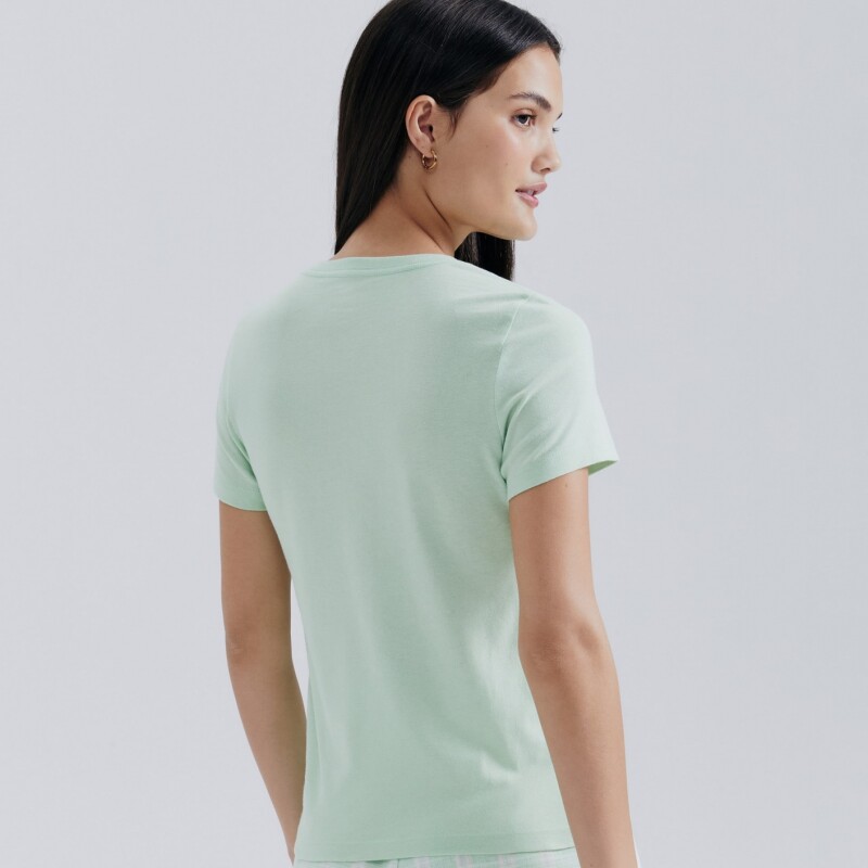 BLUSA MM FEM VERDE CLARO