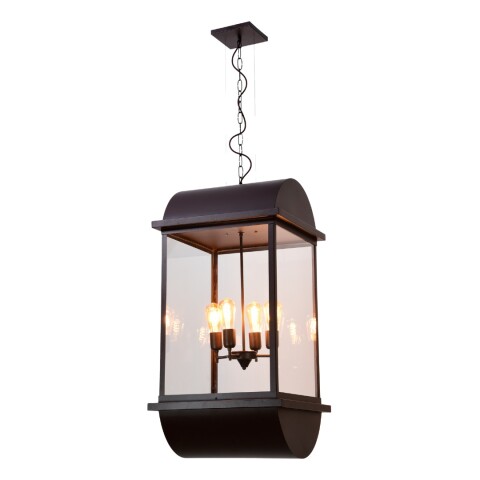 FAROL COLGANTE TOSCANA ARC G MARRÓN BC CR FAROL COLGANTE TOSCANA ARC G MARRÓN BC CR