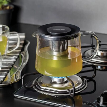 Tetera De Vidrio con Infusor Tramontina 900ml Tetera De Vidrio con Infusor Tramontina 900ml