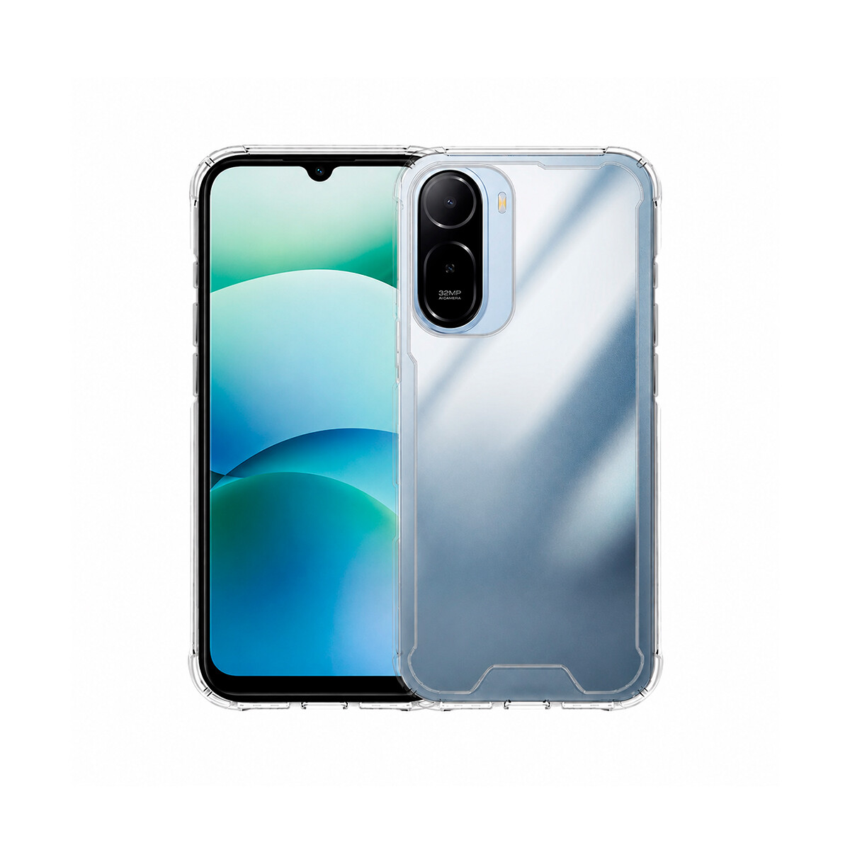Protector rígido para Xiaomi Redmi A7 Pro transparente 