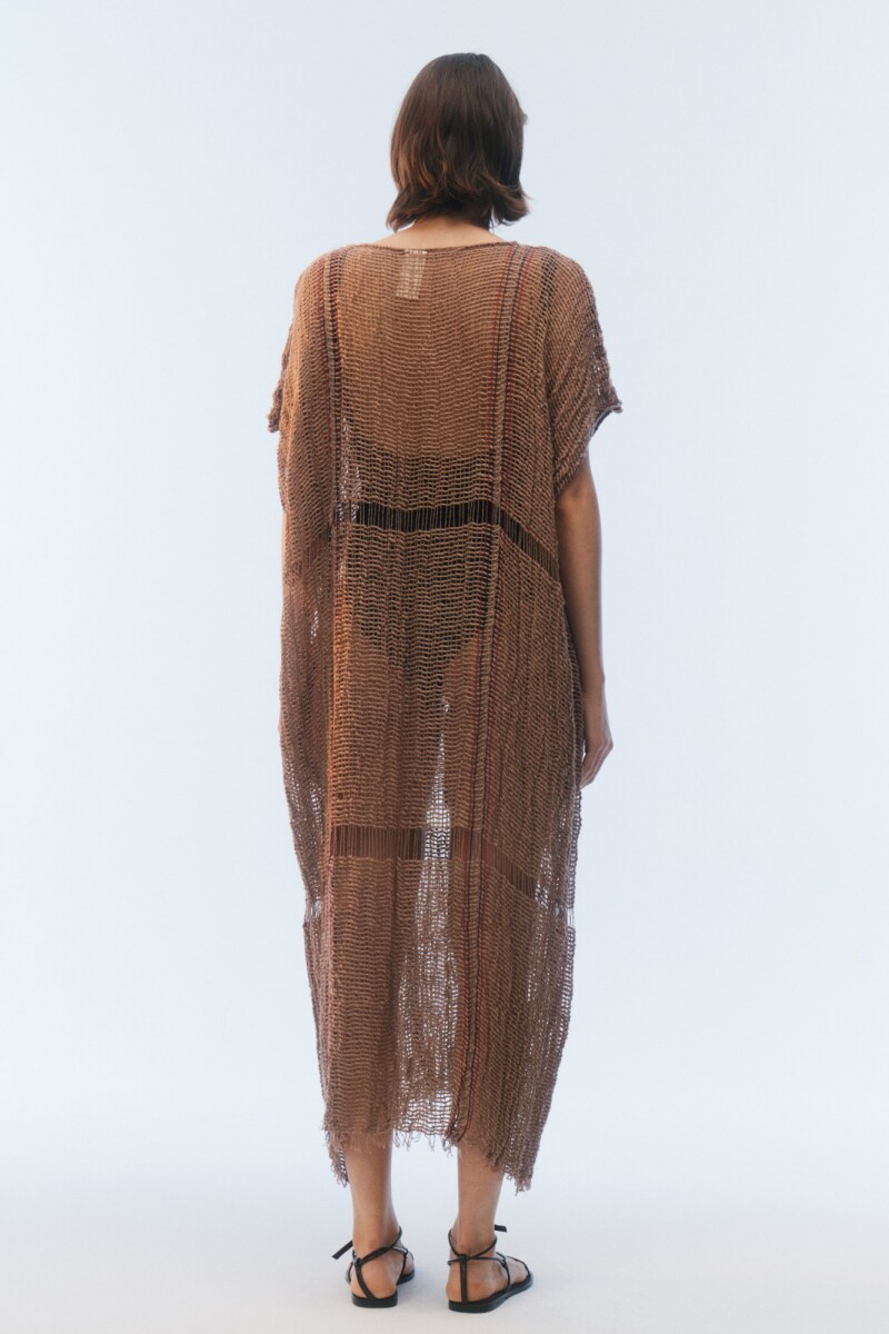 VESTIDO GALAPAGO Vison