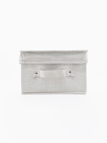 CAJA PLEGABLE GRIS COTTON BEIGE