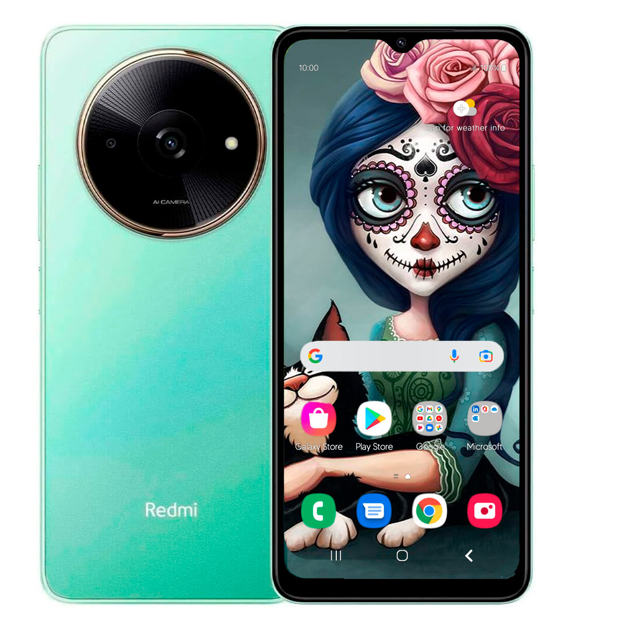 Xiaomi Redmi A3 4/128 Gb 4g - VERDE CLARO 