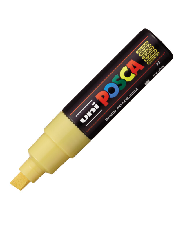 MARCADOR UNI POSCA 8 MM AMARILLO PAJIZO N/A