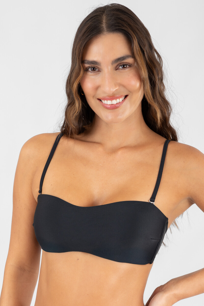 Top strapless Negro