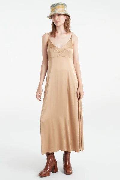VESTIDO Camel