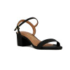 Sandalia Formal Mujer Vizzano Taco Bajo Negro
