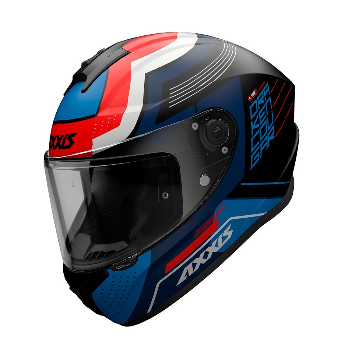 Casco Axxis Draken S - B7 Blue 