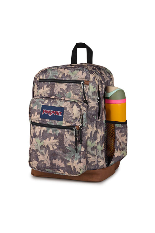 Mochila Portalaptop Cool Student - Unisex Green/grey/charcoal